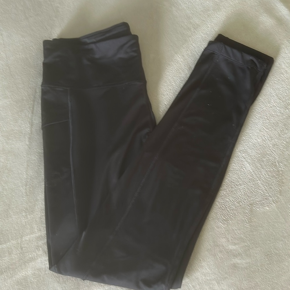 Well + Calm black winter leggings Sz L